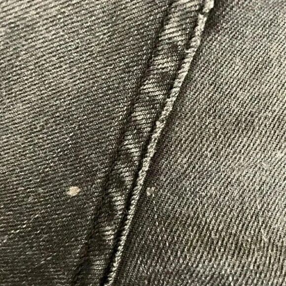 Citizens of Humanity Rocket Crop High Rise Skinny Black Denim Jeans SZ 25 # 1040 - Picture 11 of 14